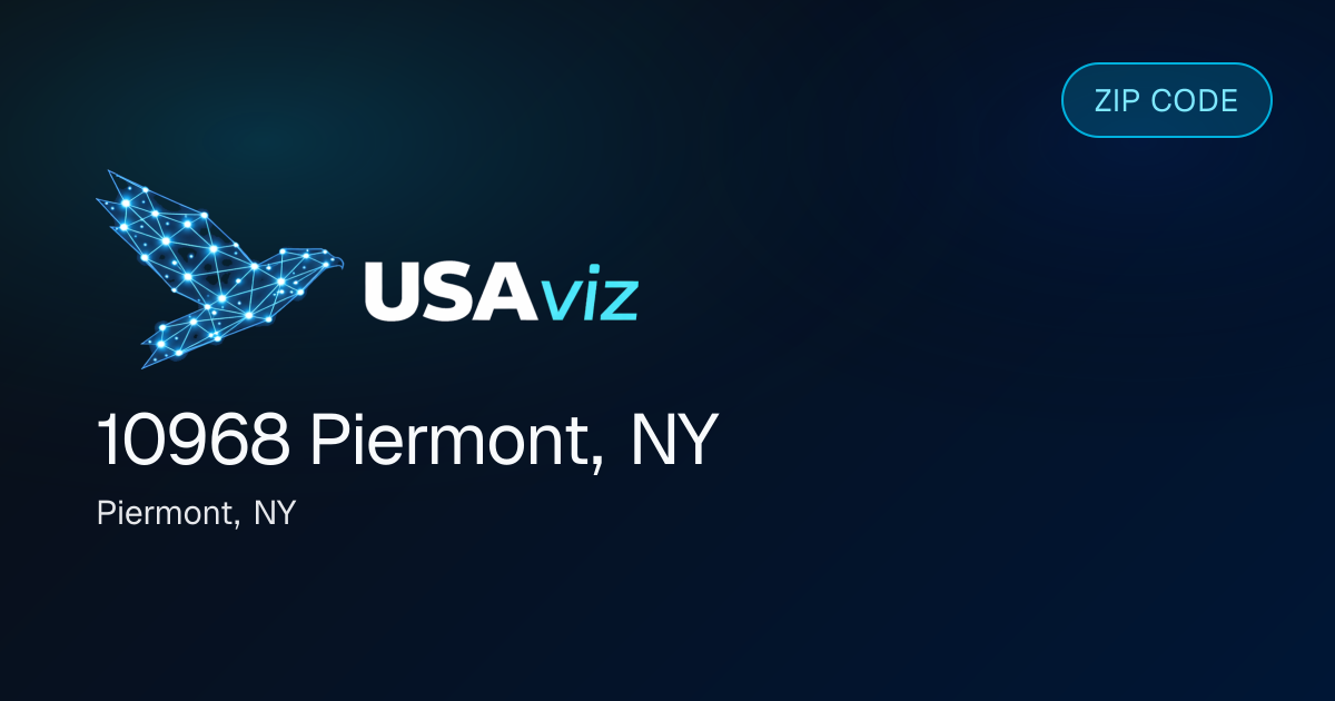 Piermont New York Zip Code